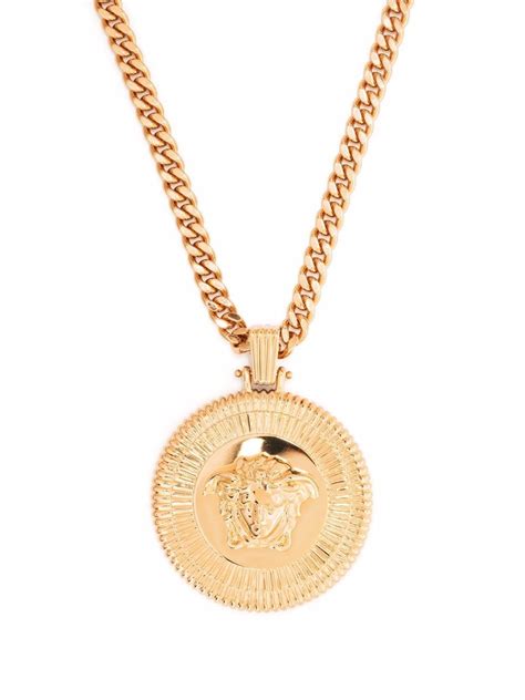 versace königskette gold|farfetch versace pendants.